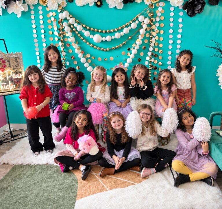 Birthday celebration at Posh & Pearl Studio in Hillsborough, NJ